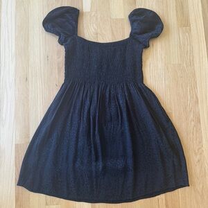 Motel Rocks Black Mini Dress. S.